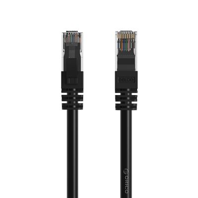 4. Orico PUG-C6 CAT6 1000 Mbit/s RJ45 Ethernet-Netzwerkkabel LAN Rund 20 m - Schwarz