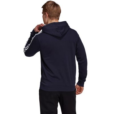 18. adidas Essentials Fleece 3-Streifen Hoodie M GK9073