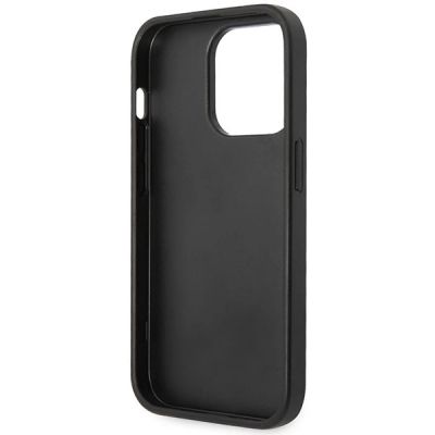 7. Guess GUHCP15L4GMGGR iPhone 15 Pro 6,1" grau/graues Hardcase 4G Big Metal Logo