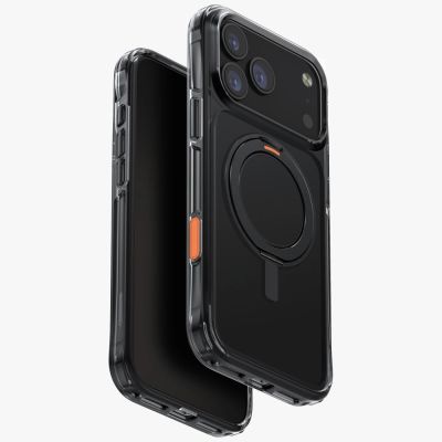 Uniq Swivix Drehbarer Ständer 360 Hülle für iPhone 17 Pro Max - Schwarz