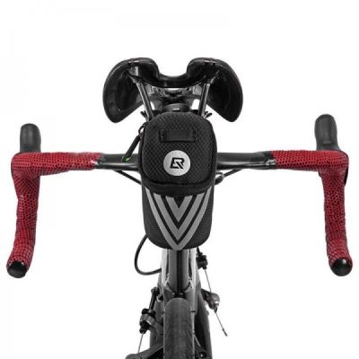 2. Rockbros kleine Clip-On-Fahrradsatteltasche