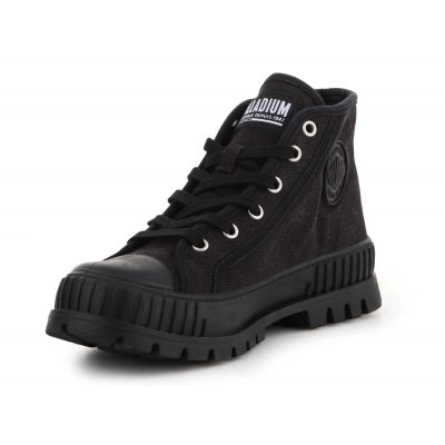 4. Palladium Pallashock Mid OG Schwarz/Schwarz U Schuhe 76681-008-M