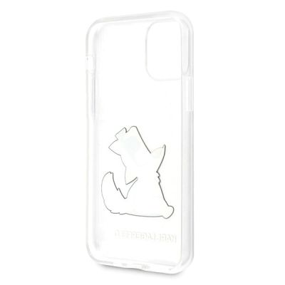 6. Karl Lagerfeld Choupette Fun iPhone 11 / Xr Hülle - Transparent
