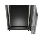 12. Lanberg FF01-6222-12B 22U Rack, freistehend, schwarz