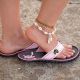 10. Gumbies Islander Canvas Flip-Flops W G-IS-WN-GRTU