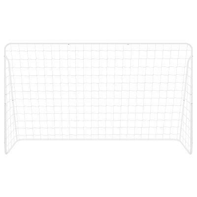 15. ENERO Fußballtor mit Netz 240x150x90cm FI 25 und 22mm