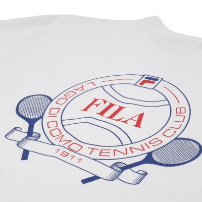 6. Fila Parella Herren T-Shirt weiß FAM1108 10001