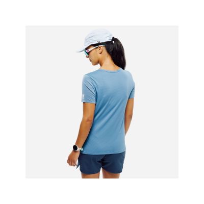 4. MILLET Intense Pro Light Ts Ss W Damen-T-Shirt Blau