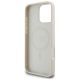 7. Guess Grained Gold Ring MagSafe Case für iPhone 16 Pro Max - Beige
