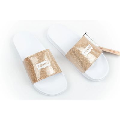 4. Levi's Damen-Sportpantoffeln, bequeme Glitzerschuhe, modisch