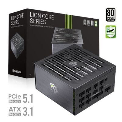 Gamemax Netzteil | LION CORE 1200P | 1200 W | Platin | Vollmodular