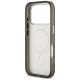 7. Karl Lagerfeld IML Aquarelle Karl & Logo MagSafe Hülle für iPhone 17 Pro - Schwarz