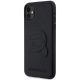 2. Karl Lagerfeld KLHCN613DRKNK iPhone 11 / Xr 6,1" schwarz/schwarz Hartschale Gummi Karl Head 3D