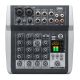 DNA QMX602 Analog-Audiomixer, 6 Kanäle, Blau