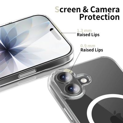 4. Tech-Protect Flexair Hybrid CC MagSafe Hülle für iPhone 17 - Transparent
