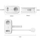 3. Orico AP3 65W GaN 6-in-1 Steckdosenleiste (2x Netzanschluss + 2x USB-A + 2x USB-C) – Weiß