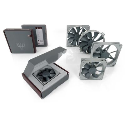 3. NOCTUA redux 120-mm-Lüfter 6,8 dBA / 700 U/min