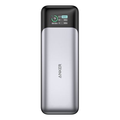 3. Powerbank Anker 737 24000mAh Schwarz, Silber (7978673)