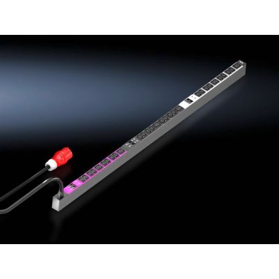 Rittal 7979.137 PDU Stromverteiler 30 x Netzwerksteckdose 0U Schwarz
