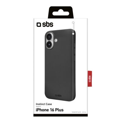 2. SBS Instinct Hülle für iPhone 16 Plus – Schwarz