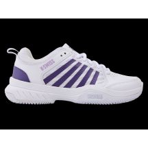 K-swiss COURT EXPRESS 2 CLAY WHITE/PURPLE HAZE/NEON LAVENDER-M Sneaker (94429-151-M)