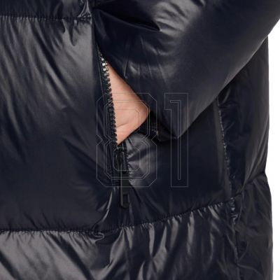 7. Tommy Hilfiger Sorona gepolsterte Logo-Maxijacke W WW0WW36224