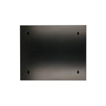 Extralink - 19" 12U 600x600 AZH Schwarzer Wandschrank