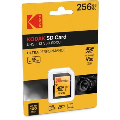 2. Kodak SD 256GB UHS-I U3 V30 Ultra