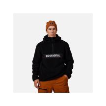 Bluza męska męska ROSSIGNOL ALLTRACK ANORAK FLEECE czarna