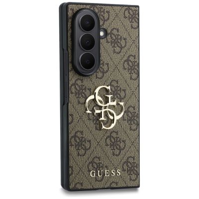 3. Guess Big 4G Logo Hülle für Samsung Galaxy Z Fold 8 Ultra - Braun