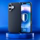 11. 3mk Hardy Silikon-MagCase für iPhone 16 Plus – Grau
