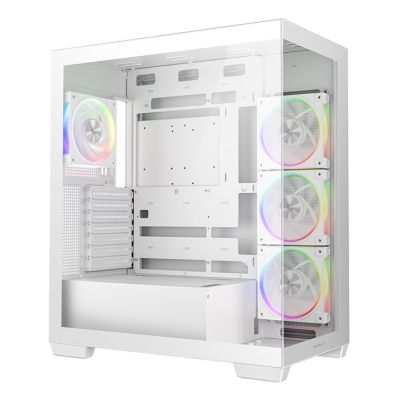 2. DeepCool CG580 4F V2 Midi-Tower-Gehäuse, Weiß, R-CG580-WHADA4-G-2