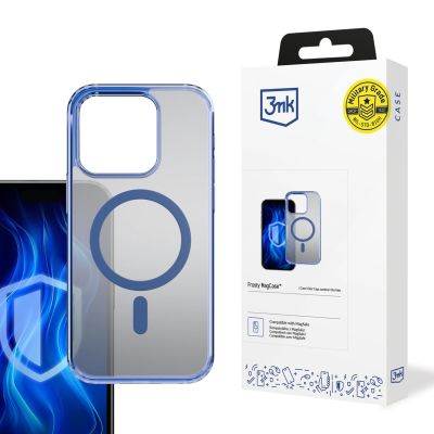 3mk Frosty MagCase Blue Hülle für Apple iPhone 14 Pro Max – blau