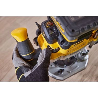 8. DeWALT DCW620NT-XJ Oberfräse/Rasentrimmer, Schwarz/Gelb, 23000 U/min