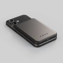 ZENS ZEPP06B/00 Powerbank 5000 mAh mit kabelloser Ladefunktion, Schwarz