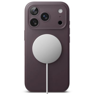 4. Ringke Silikon-MagSafe-Hülle für iPhone 18 Pro Max – Dunkelkirsche
