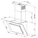 7. MAAN Vertikale Eco Duo Glashaube, schwarze Glasfront, 60 cm breit.