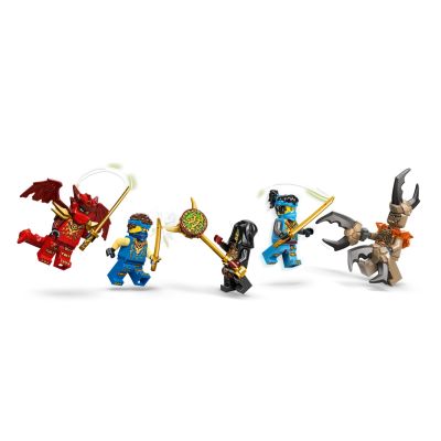 6. LEGO NINJAGO 71856 Jays Verwandlungsauto