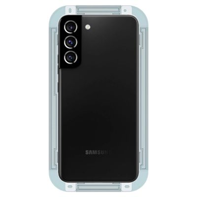 6. Spigen Glas.tR EZ Fit gehärtetes Glas für Samsung Galaxy S22 - 2 Stk.