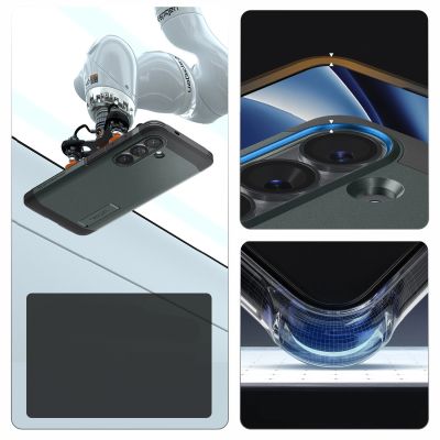 13. Spigen Tough Armor Mag MagSafe Hülle für Samsung Galaxy S26+ - Grün