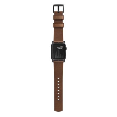 23. Nomad NM1A4RBM00 Smart-Armband aus braunem Leder