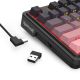 7. REDRAGON K728SP-RGB-PRO Antonium Pro Tastatur USB + RF Wireless + Bluetooth Schwarz, Pink