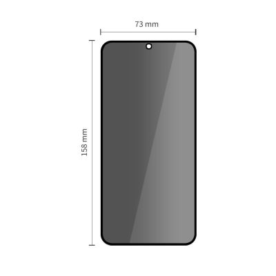 2. Tech-Protect Glass Spy+ 2er-Pack Sichtschutzglas für Samsung Galaxy S25 FE