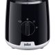 2. Braun JB1051BK PowerBlend 1 Küchenmaschine mit 1,5-Liter-Glasmixaufsatz und To-Go-Becher, Küchenhelfer zum Zerkleinern, Pürieren und Mixen, Eiscrushing, 2 Geschwindigkeitsstufen