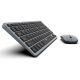 3. Inca IBK-572BT Tastatur und Maus inklusive Funkfernbedienung + Bluetooth, Schwarz