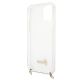 7. Guess GUHCP12MKC4GSGO iPhone 12/12 Pro 6.1" Transparente Hartschale 4G Goldkette
