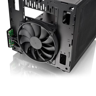 6. Thermaltake Core V21 CA-1D5-00S1WN-00 Gehäuse (Micro ATX, Mini ITX; Schwarz)