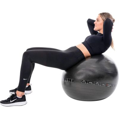 44. FITNESSBALL 65CM SCHWARZ PURE 2 IMPROVE