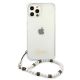 3. Guess GUHCP12MKPSWH iPhone 12/12 Pro 6.1" Transparentes Hardcase White Pearl