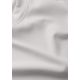5. CASALL Damen-T-Shirt mit definiertem Rippstrick, Weiß